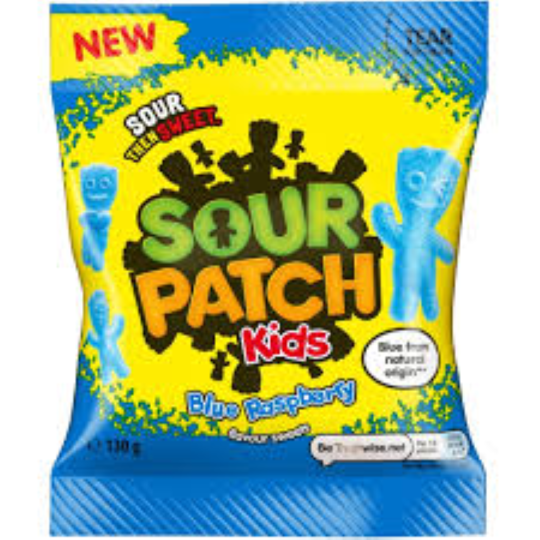 SOUR PATCH KIDS BLUE RASPBERRY 130G